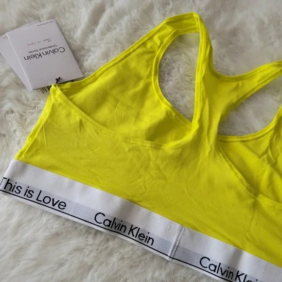 CALVIN KLEIN BRAND NEW 2-PACK THIS IS LOVE UNLINED BRALETTE SIZE XL - Picture 14 of 14